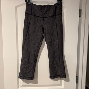 Lululemon cropped herringbone leggings